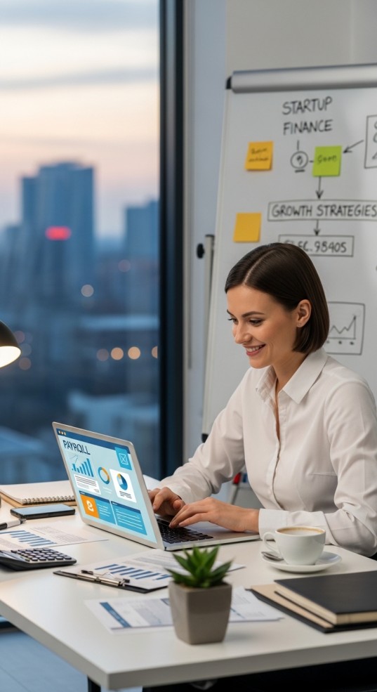 Payroll and bookkeeping services helping small business manage financial records