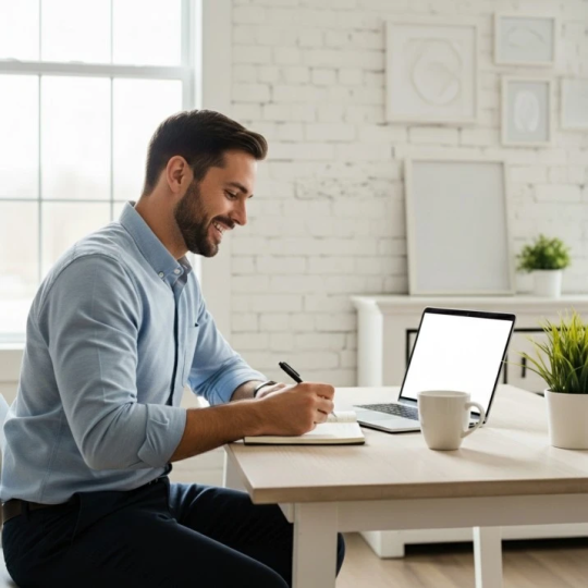 Payroll and bookkeeping services managing digital financial records and salary processing