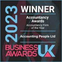 Accounting People certified winner of accountancy awards for accountant firms